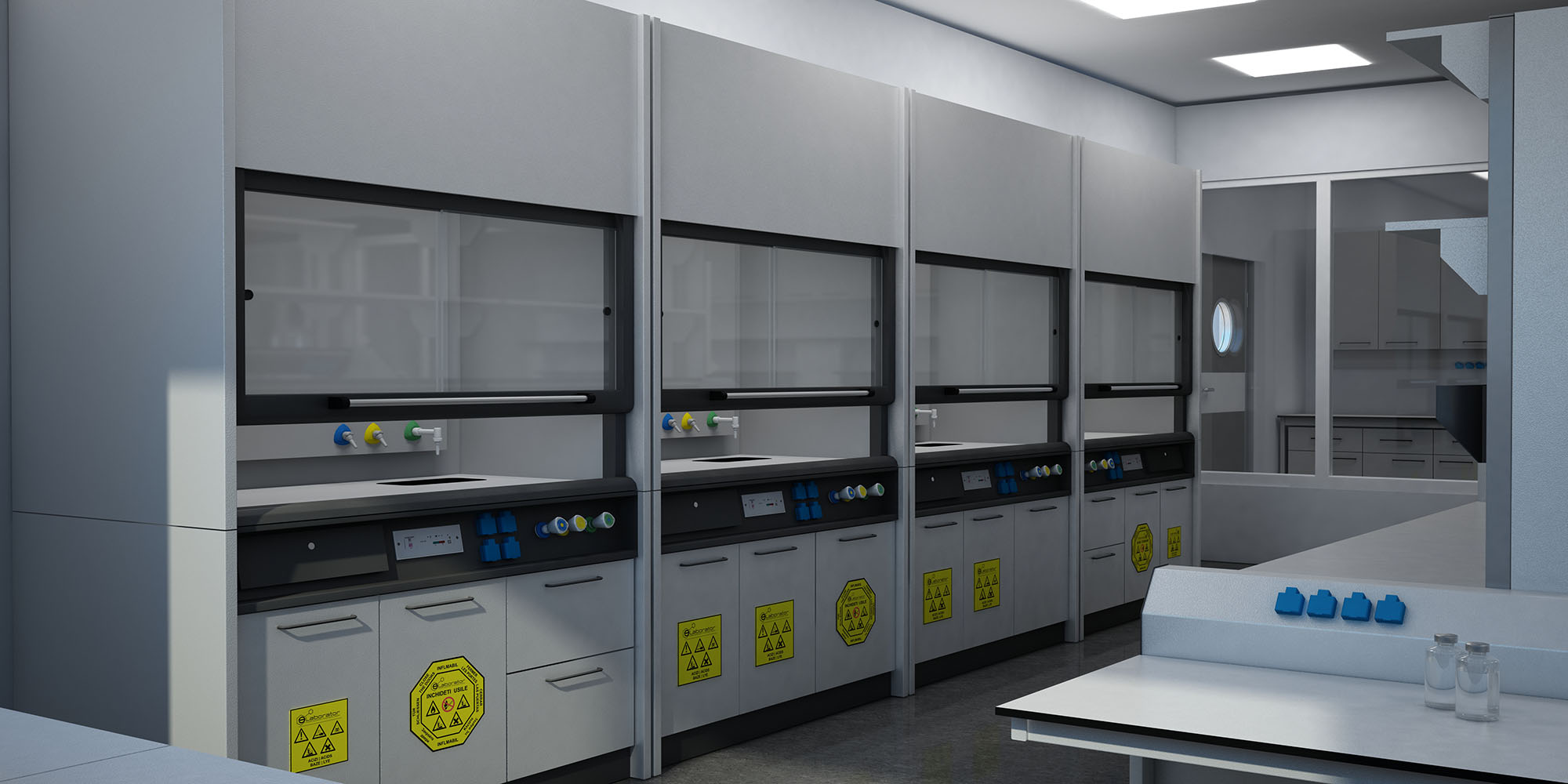 Instalación de laboratorio MEDLAK